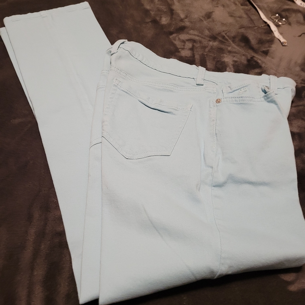 EUC Gloria Vanderbilt Mint Amanda jeans size 6